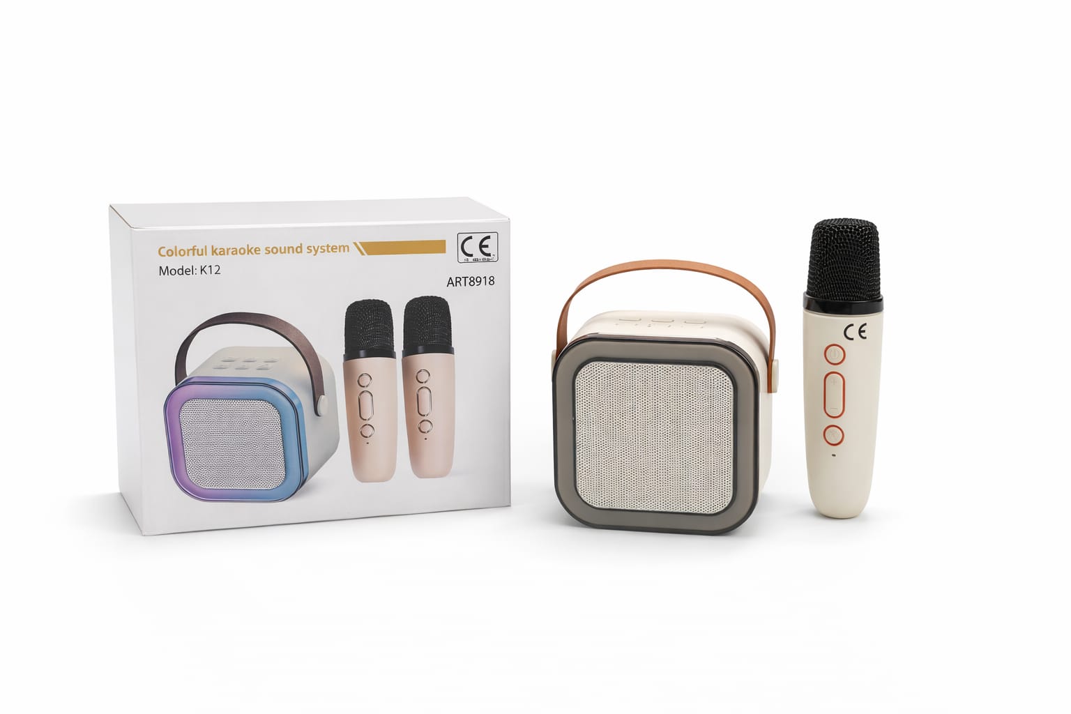 MIC_SPEAK,Kompakter Karaoke-Lautsprecher mit Mikrofon